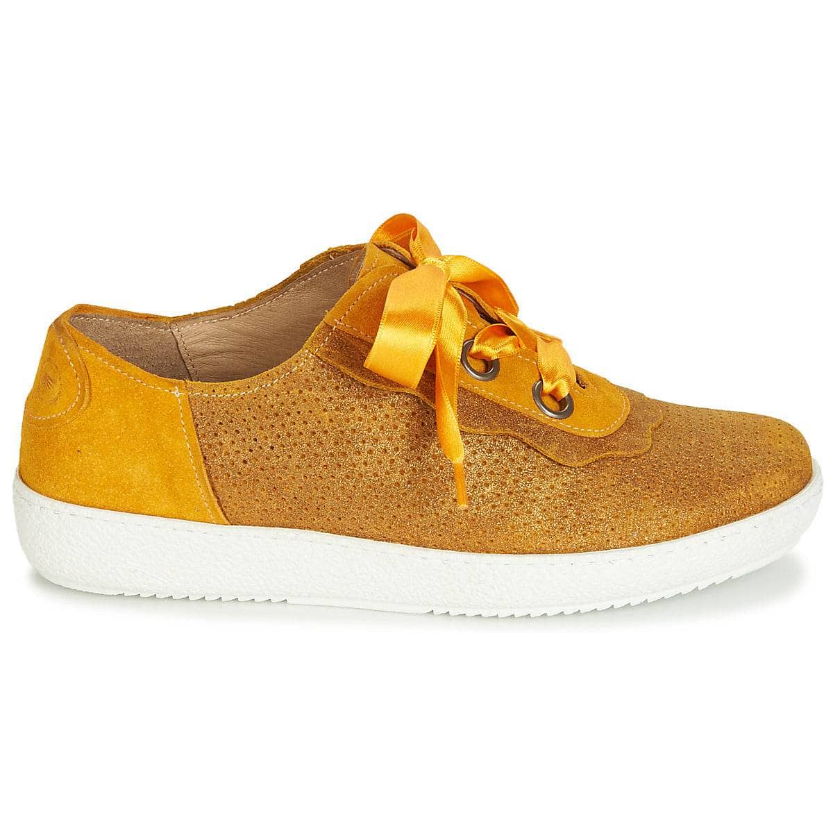 Sneakers basse Donna Casta HUMANA Giallo
