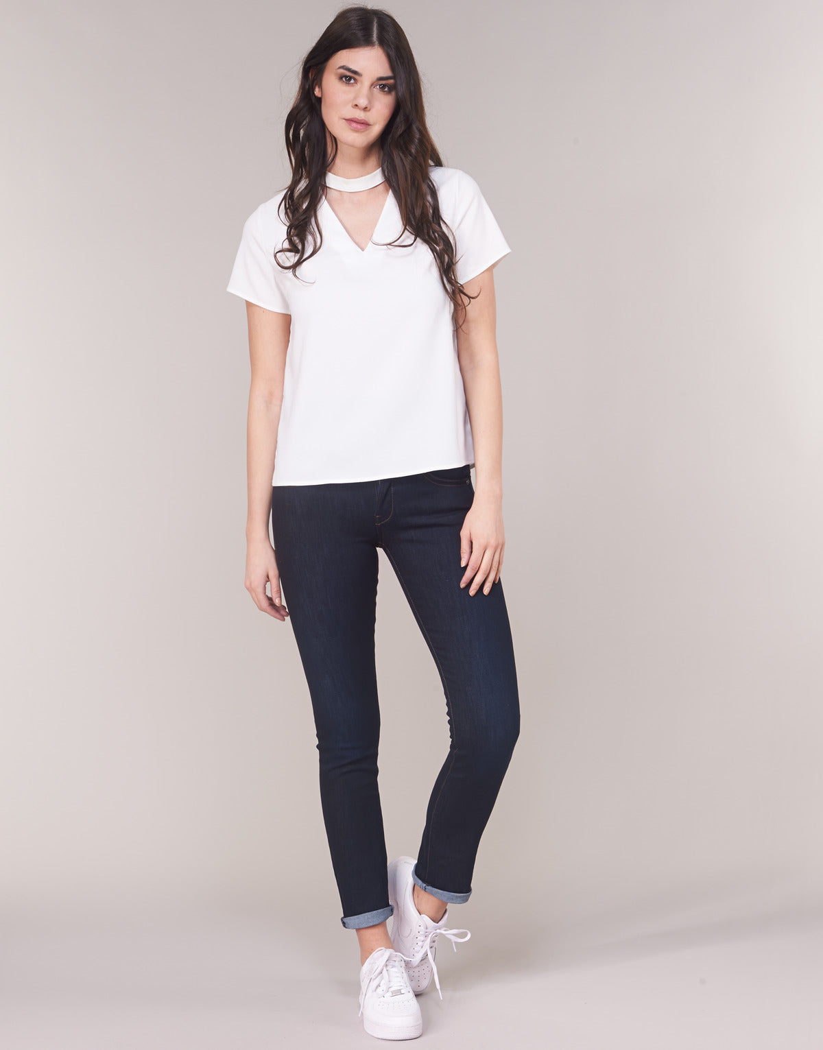 Jeans Donna G-Star Raw MIDGE SADDLE MID STRAIGHT Blu