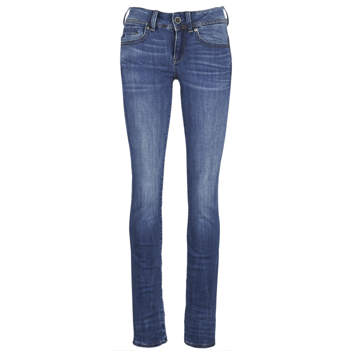 Jeans Donna G-Star Raw MIDGE SADDLE MID STRAIGHT Blu