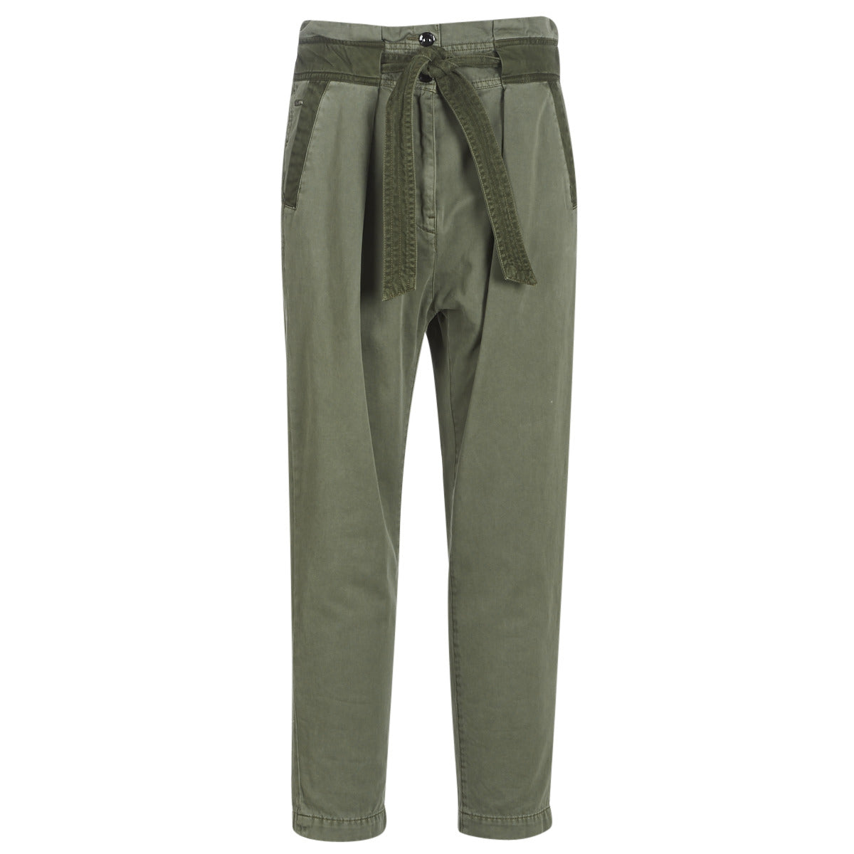 Pantalone Chino Donna G-Star Raw BRONSON ARMY PAPERBAG Kaki