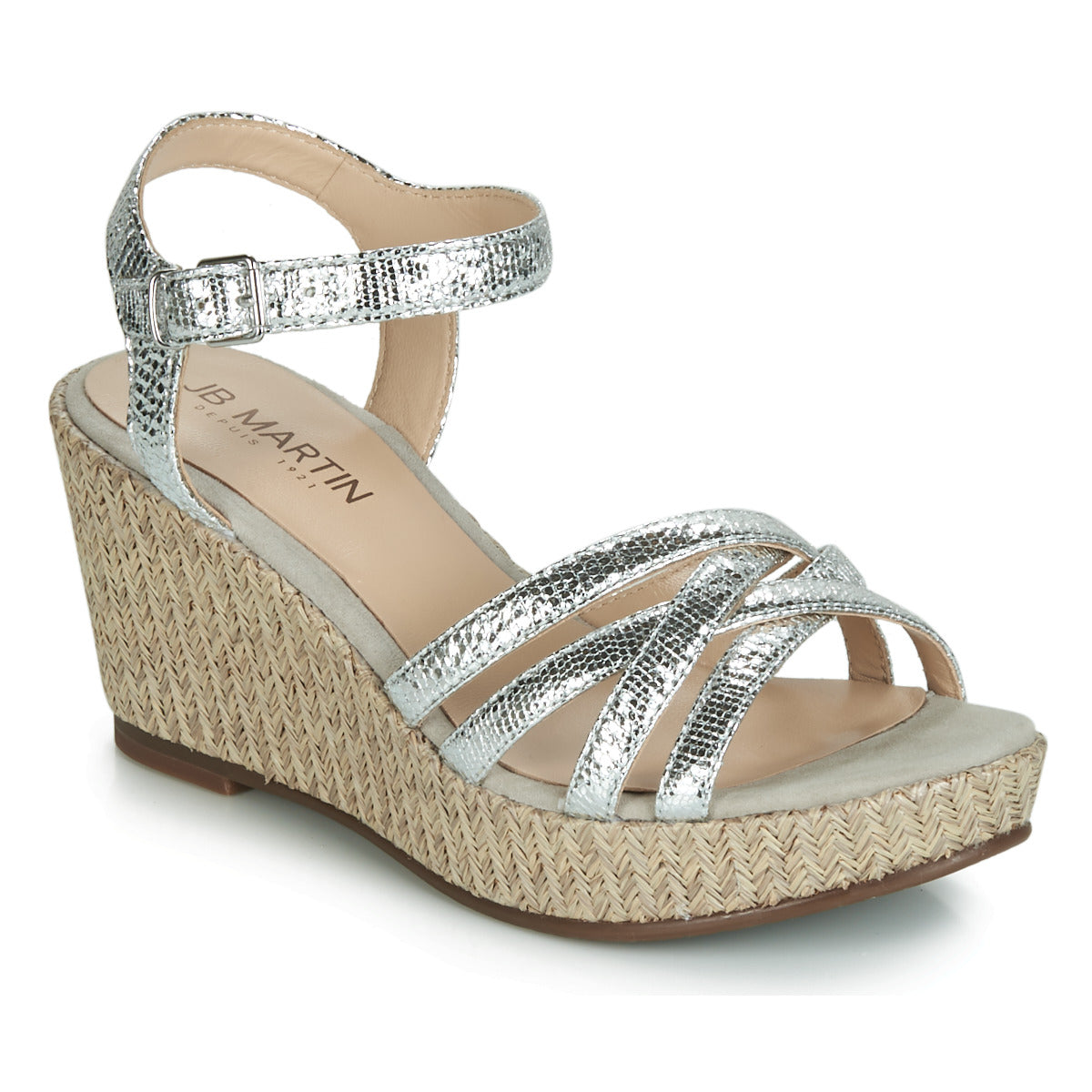 Sandali Donna JB Martin DAME Argento