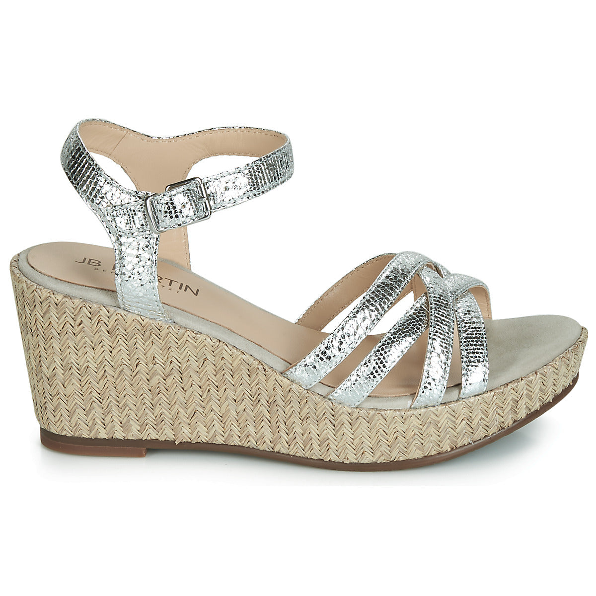 Sandali Donna JB Martin DAME Argento