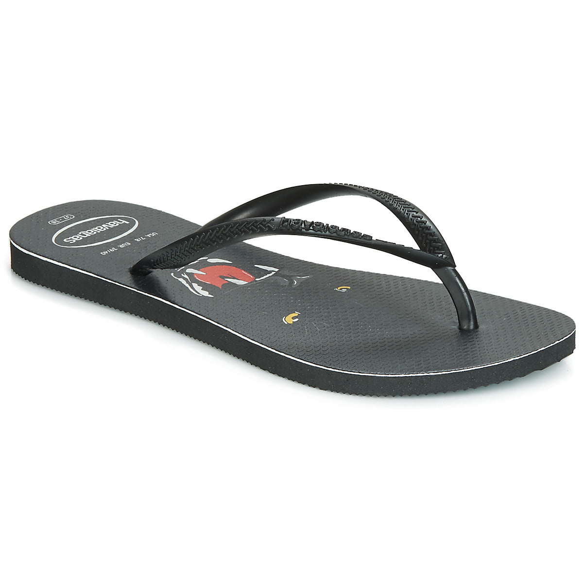 Infradito Donna Havaianas SLIM ANIMAL PRINT Nero