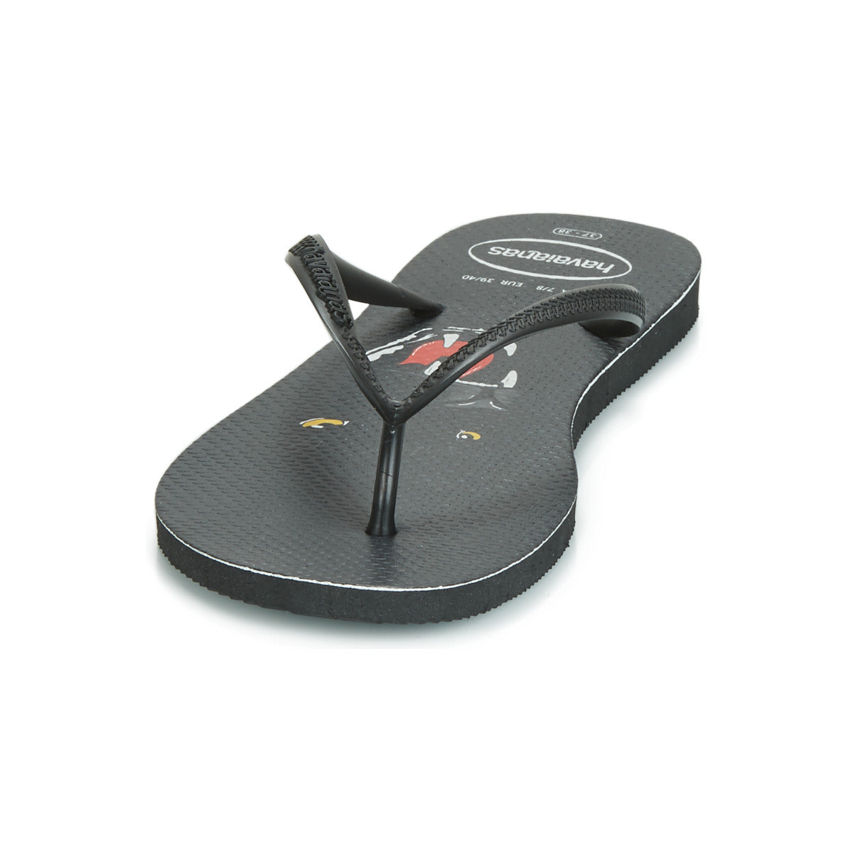 Infradito Donna Havaianas SLIM ANIMAL PRINT Nero