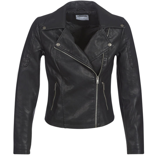 Giacca in pelle Donna Noisy May NMREBEL Nero