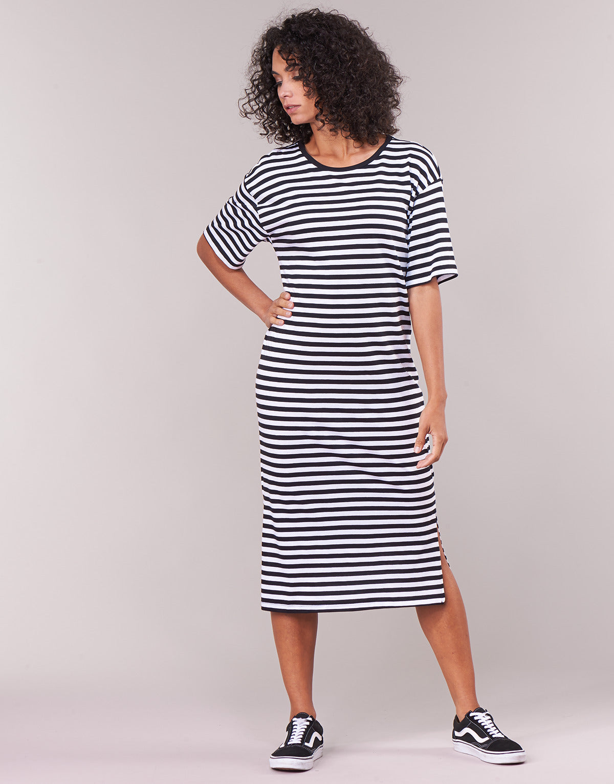 Abito lungo Donna Noisy May NMMAYDEN Nero