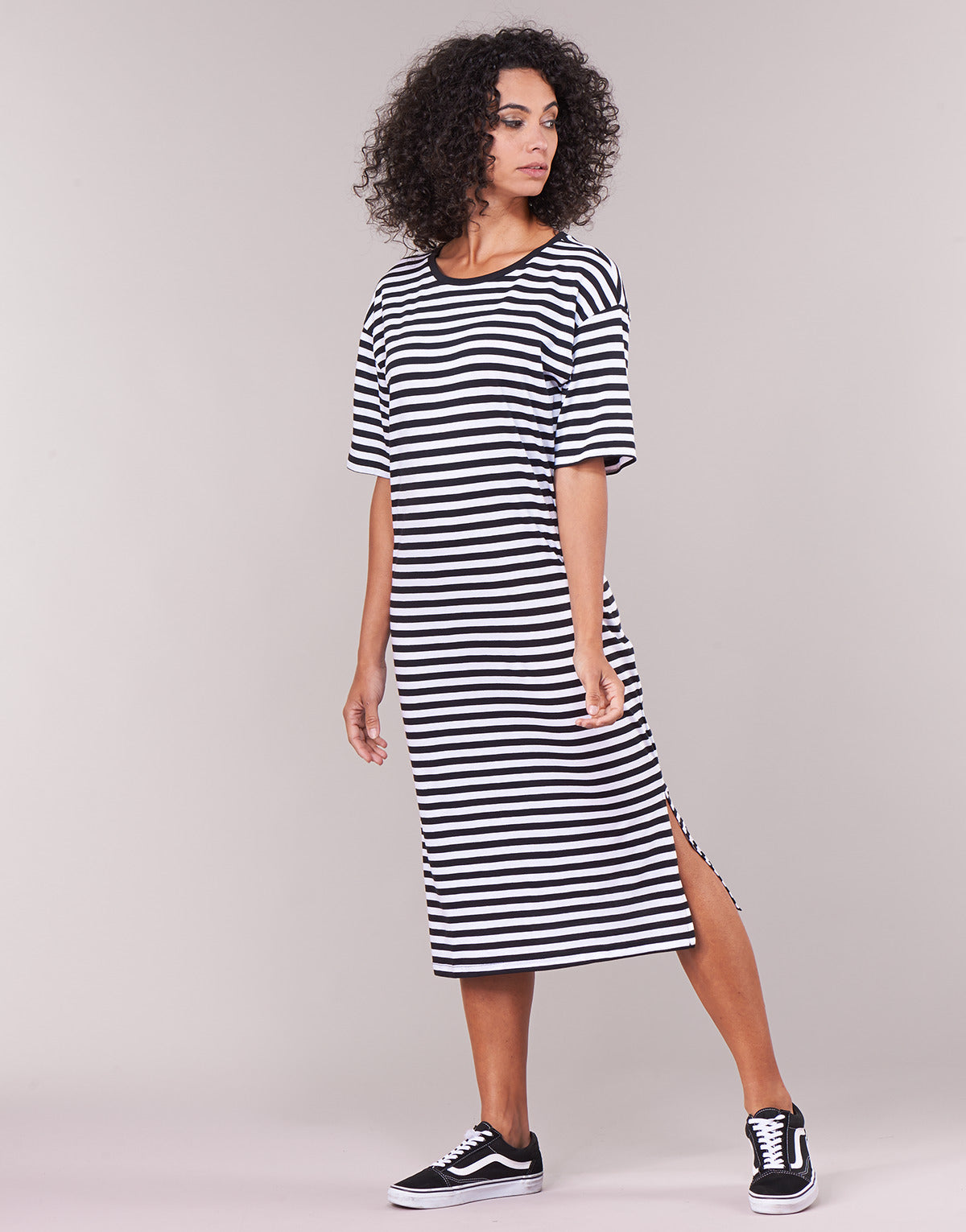 Abito lungo Donna Noisy May NMMAYDEN Nero