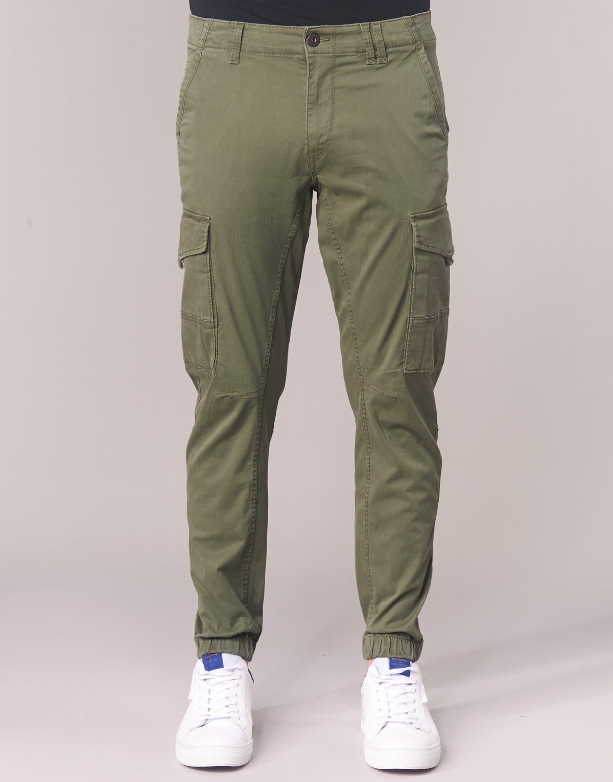 Pantalone Cargo Uomo Jack & Jones JJIPAUL Kaki