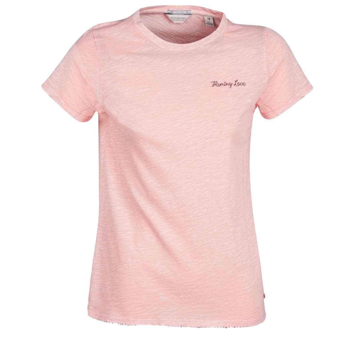 T-shirt Donna Maison Scotch SS T-SHIRT Rosa