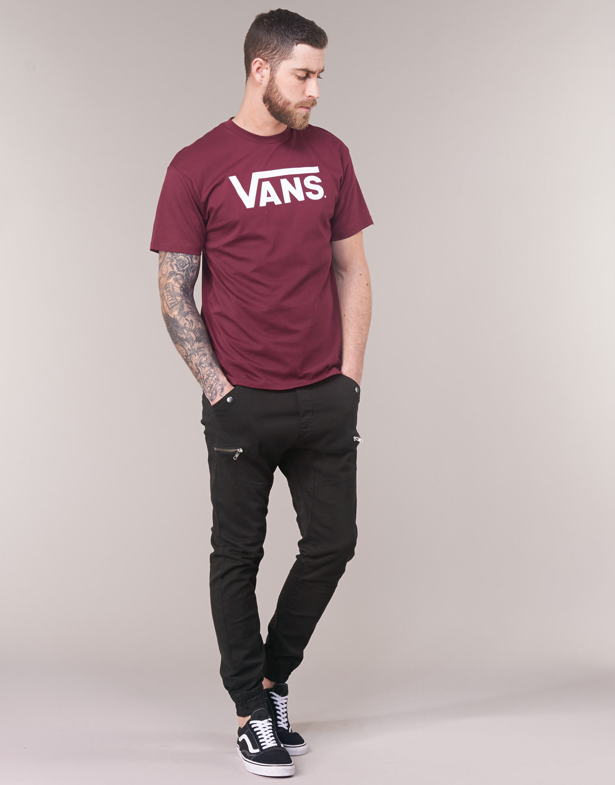 T-shirt Uomo Vans  VANS CLASSIC  Rosso