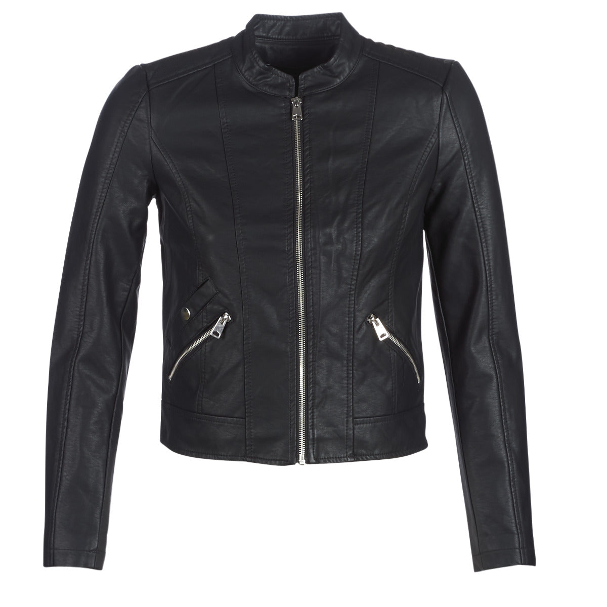 Giacca in pelle Donna Vero Moda VMKHLOE Nero