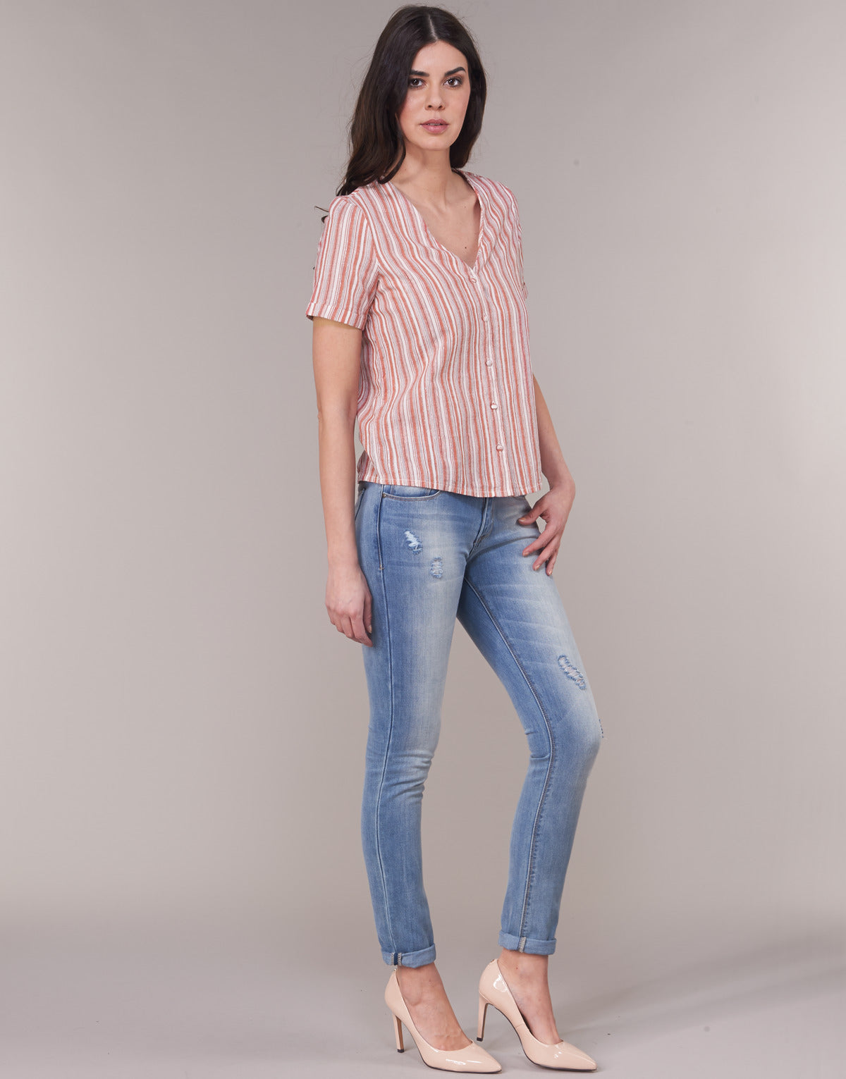 Camicetta Donna Vero Moda VMESTHER Rosso