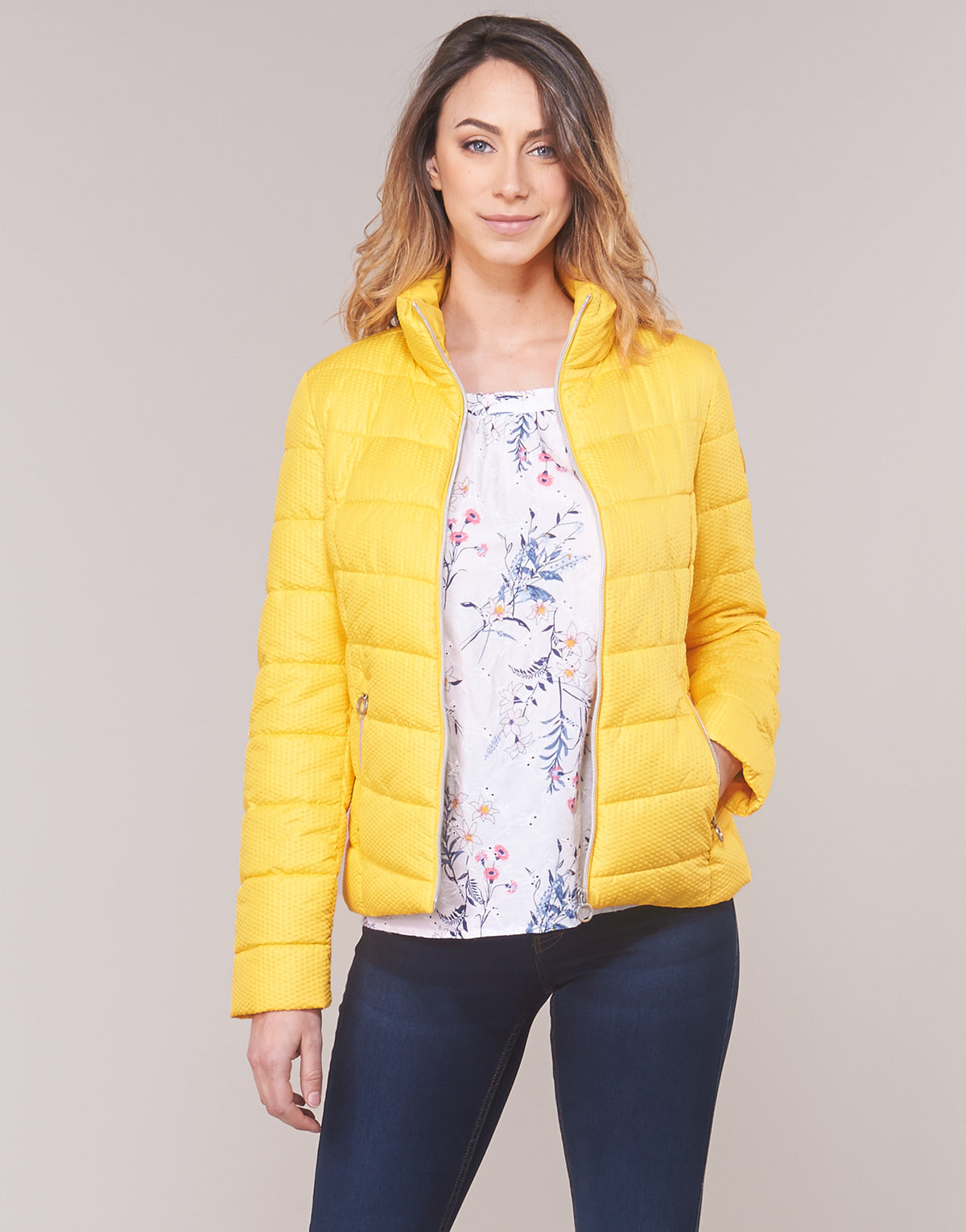 Piumino Donna S.Oliver 04-899-61-5060-90G7 Giallo