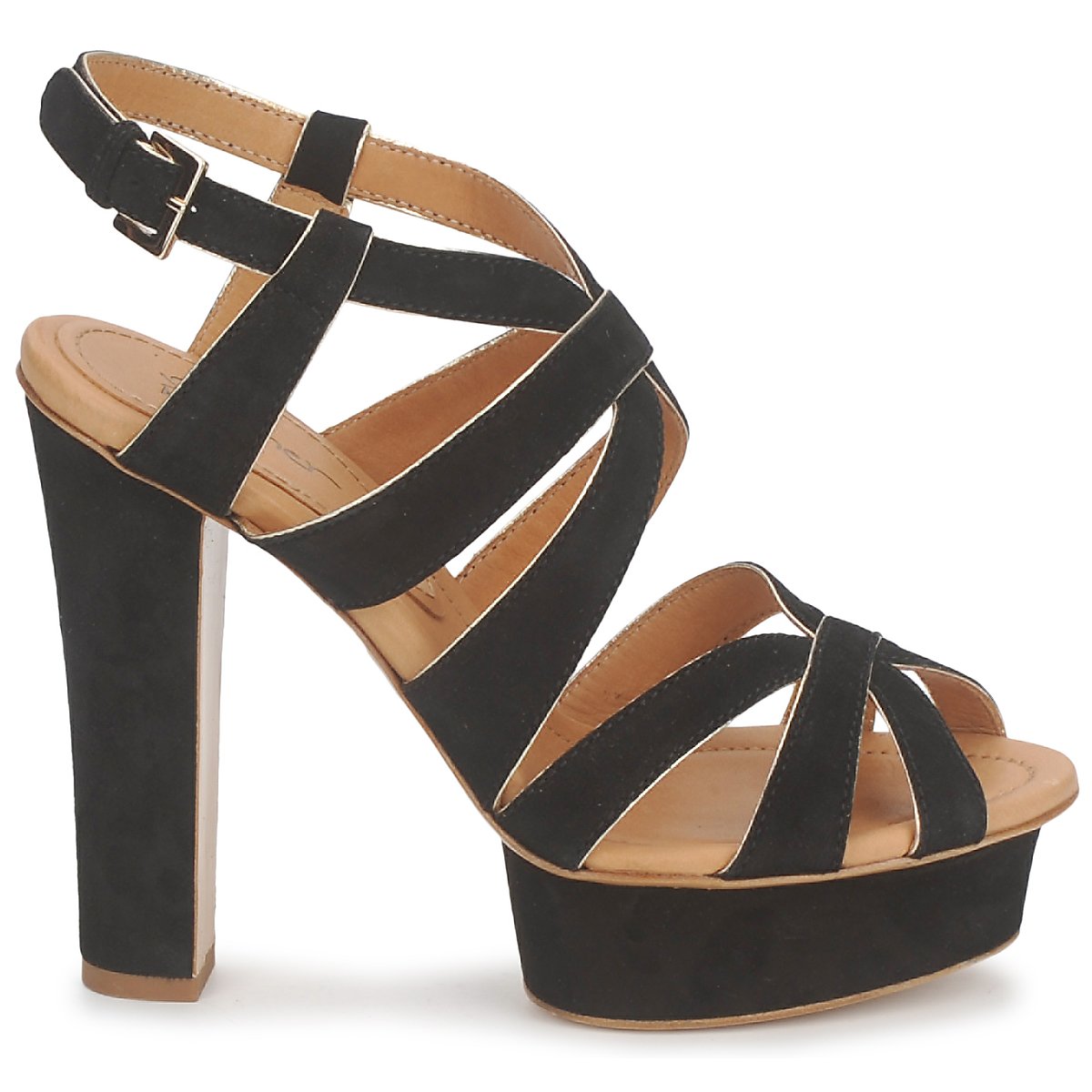 Sandali Donna Eva Turner LIVIA Nero