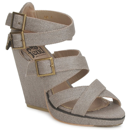 Sandali Donna Feud WASP Grigio