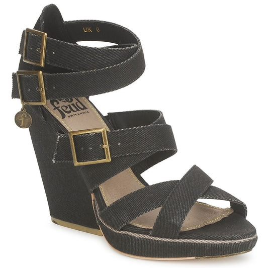 Sandali Donna Feud WASP Nero