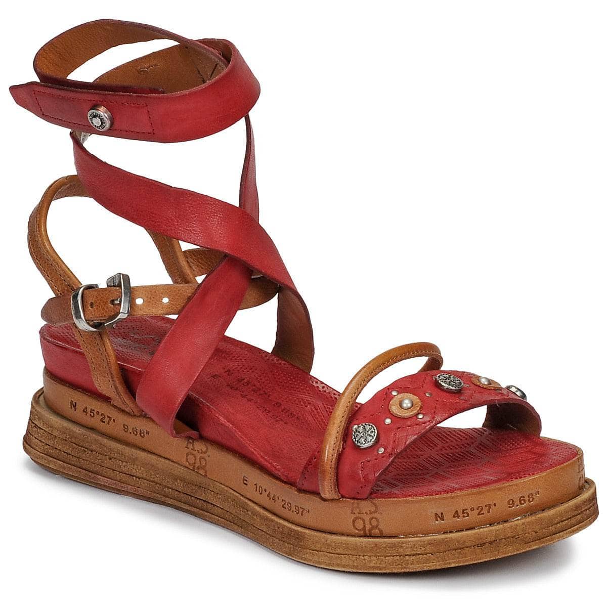 Sandali Donna Airstep / A.S.98 LAGOS Rosso