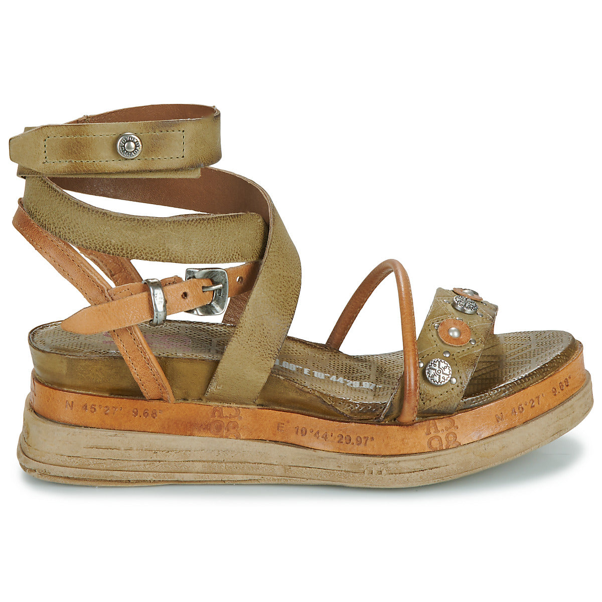 Sandali Donna Airstep / A.S.98 LAGOS Kaki