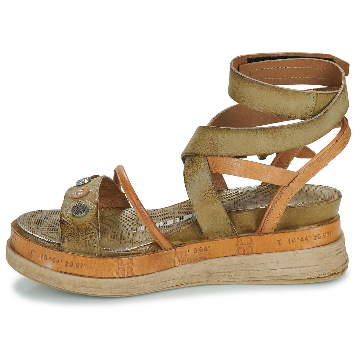 Sandali Donna Airstep / A.S.98 LAGOS Kaki