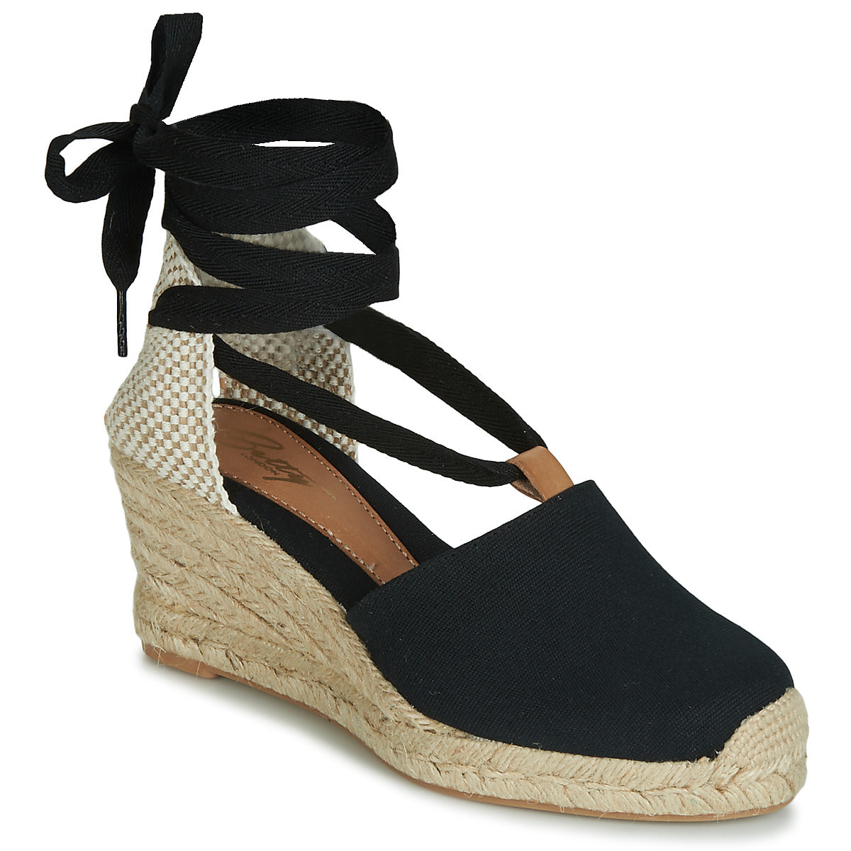 Scarpe Espadrillas Donna Betty London GRANDA Nero
