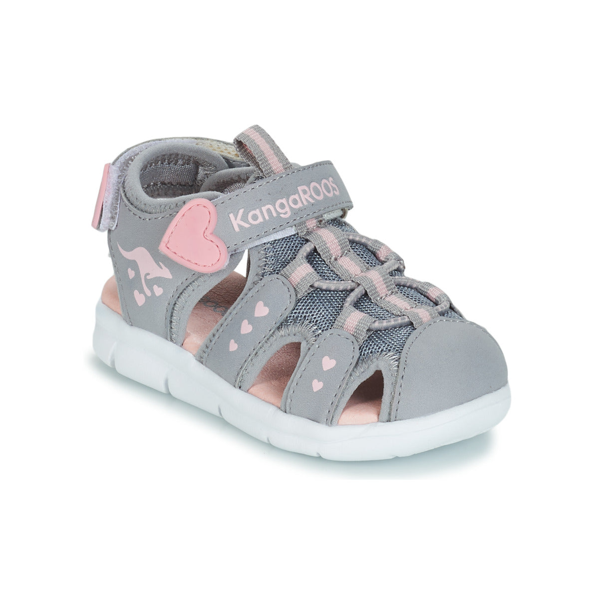 Sandali bambini ragazza Kangaroos K-MINI Grigio