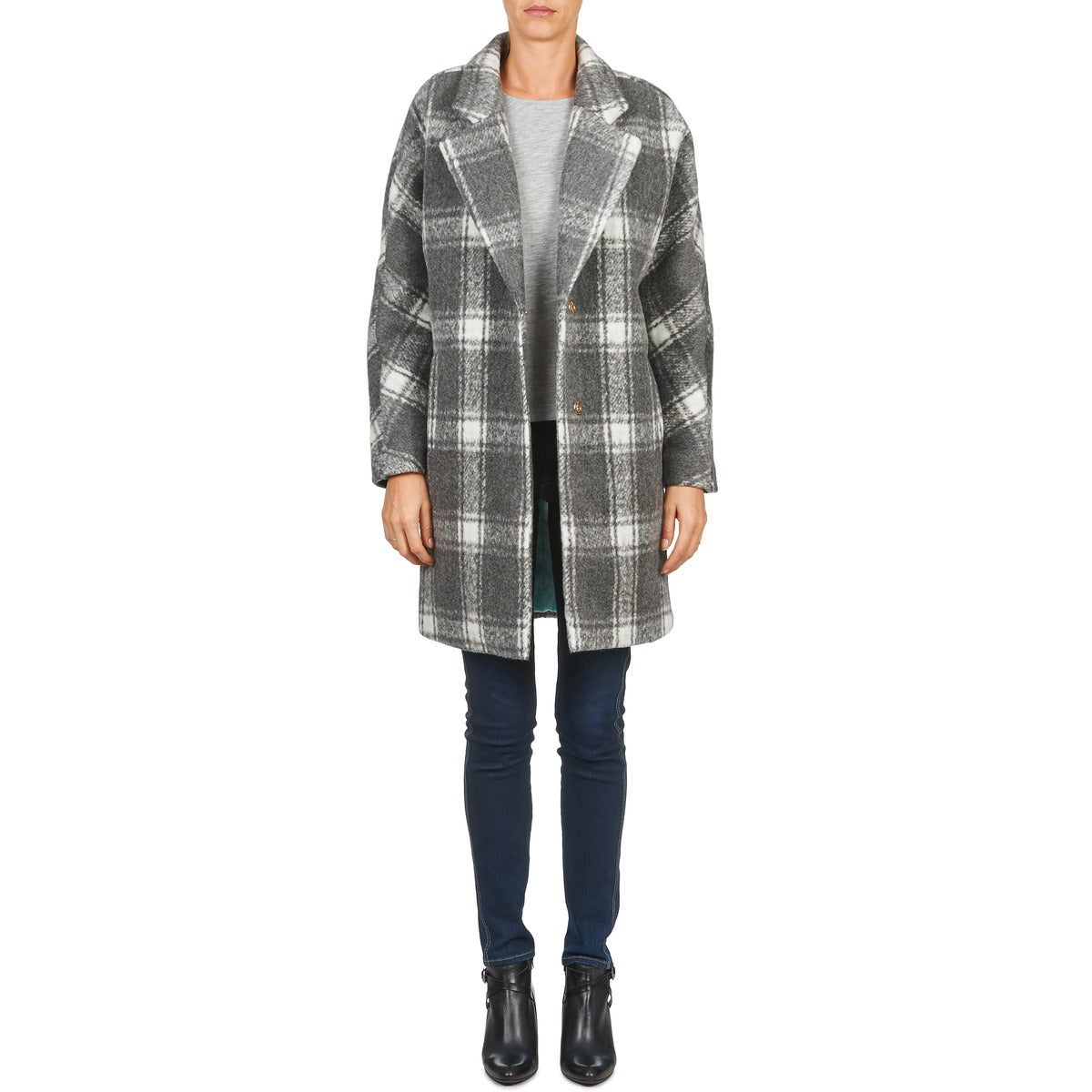 Mantella Donna Yumi EHIME Grigio