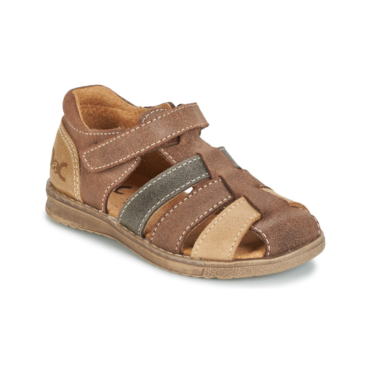 Sandali bambini ragazzo Citrouille et Compagnie FRINOUI Marrone