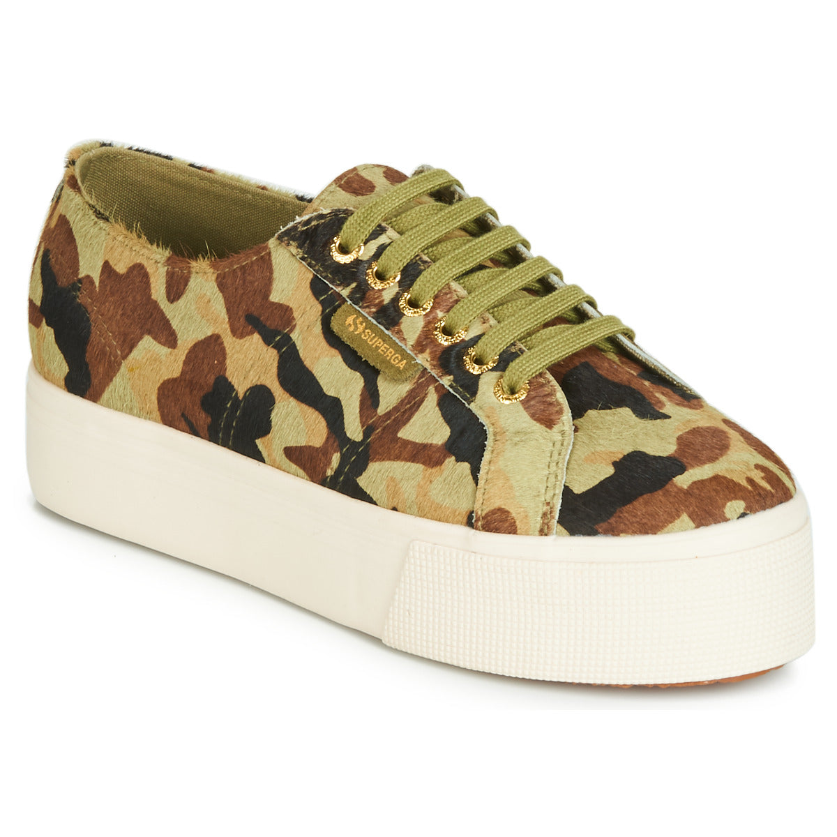 Sneakers basse Donna Superga 2790 LEAHORSE Verde