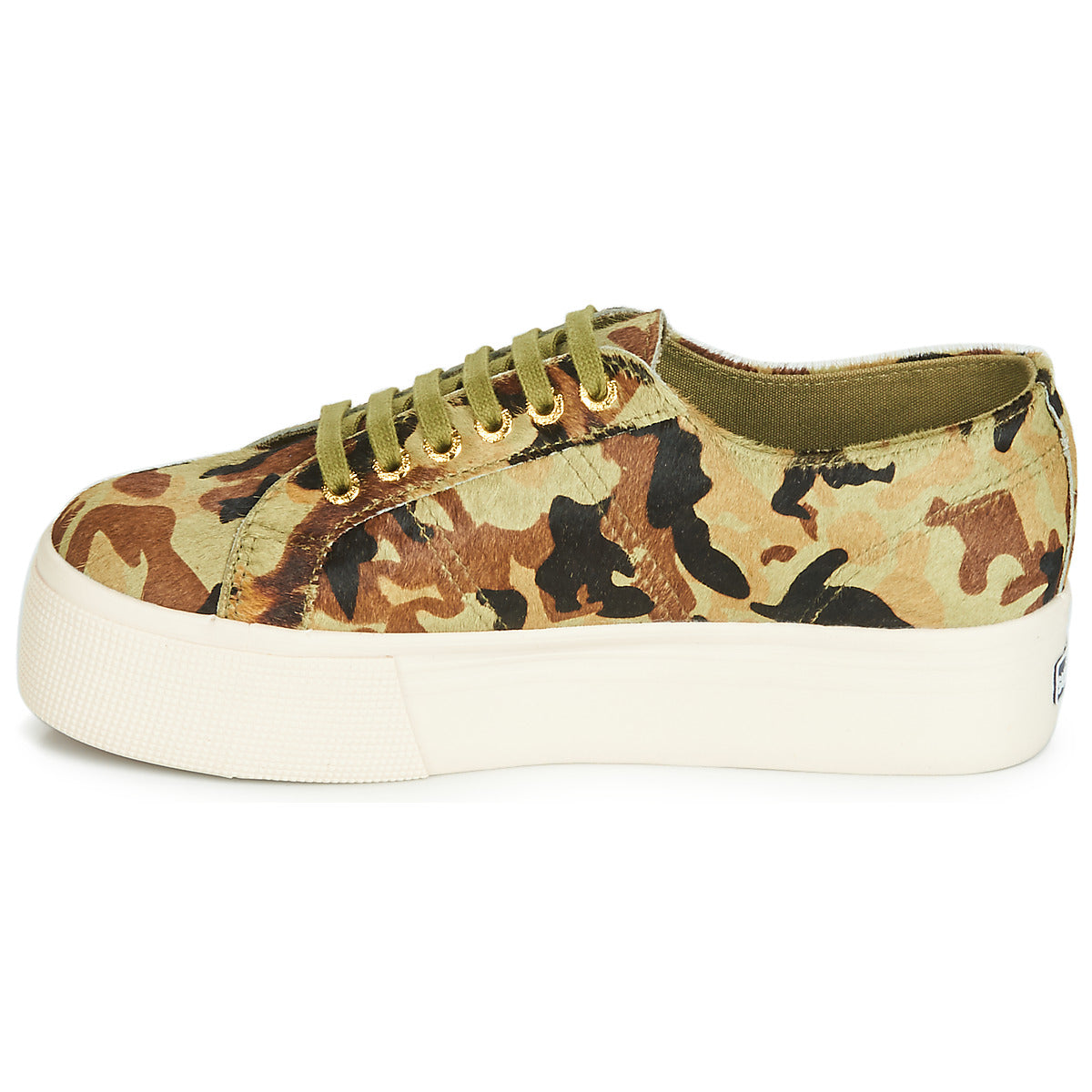 Sneakers basse Donna Superga 2790 LEAHORSE Verde