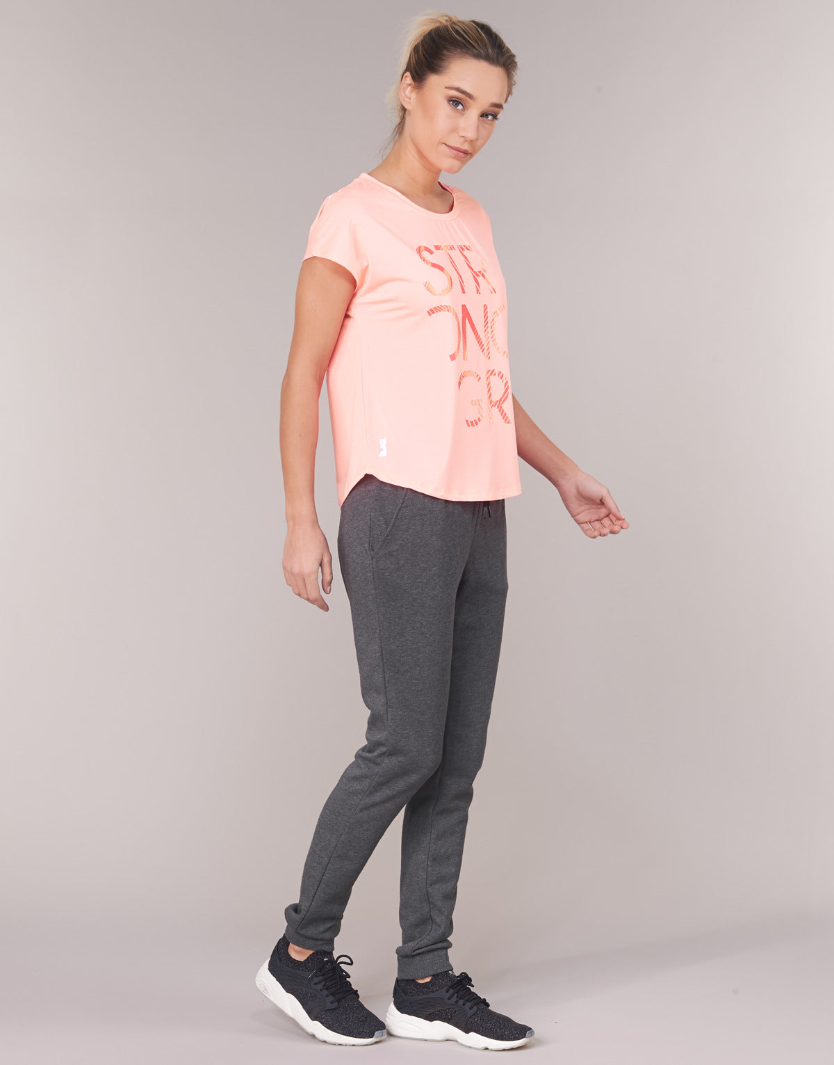 Pantaloni Sportivi Donna Only Play ONPELINA Grigio