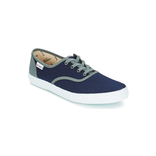 Sneakers Uomo Victoria INGLESA LONA DETALL CONTRAS Blu