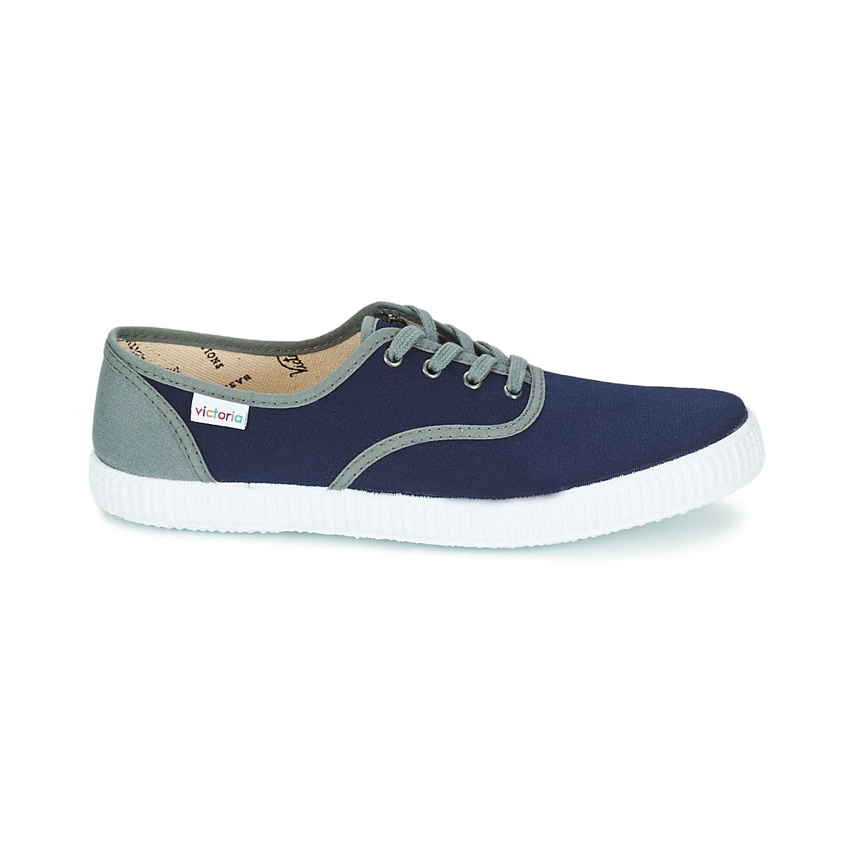 Sneakers Uomo Victoria INGLESA LONA DETALL CONTRAS Blu