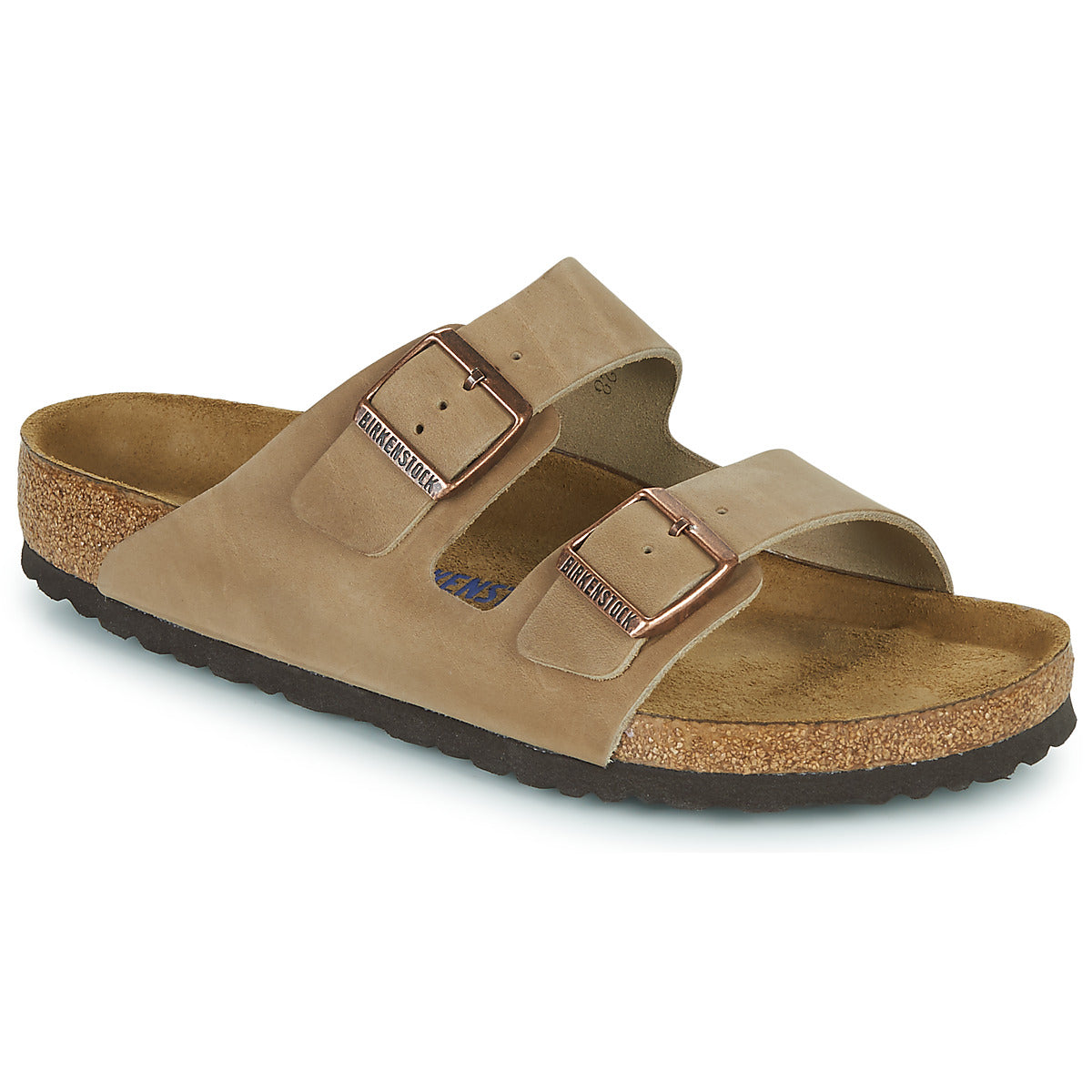 Scarpe Uomo BIRKENSTOCK Arizona Soft Footbed Marrone
