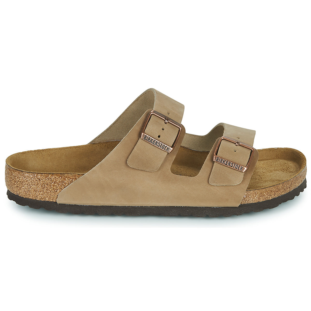 Scarpe Uomo BIRKENSTOCK Arizona Soft Footbed Marrone