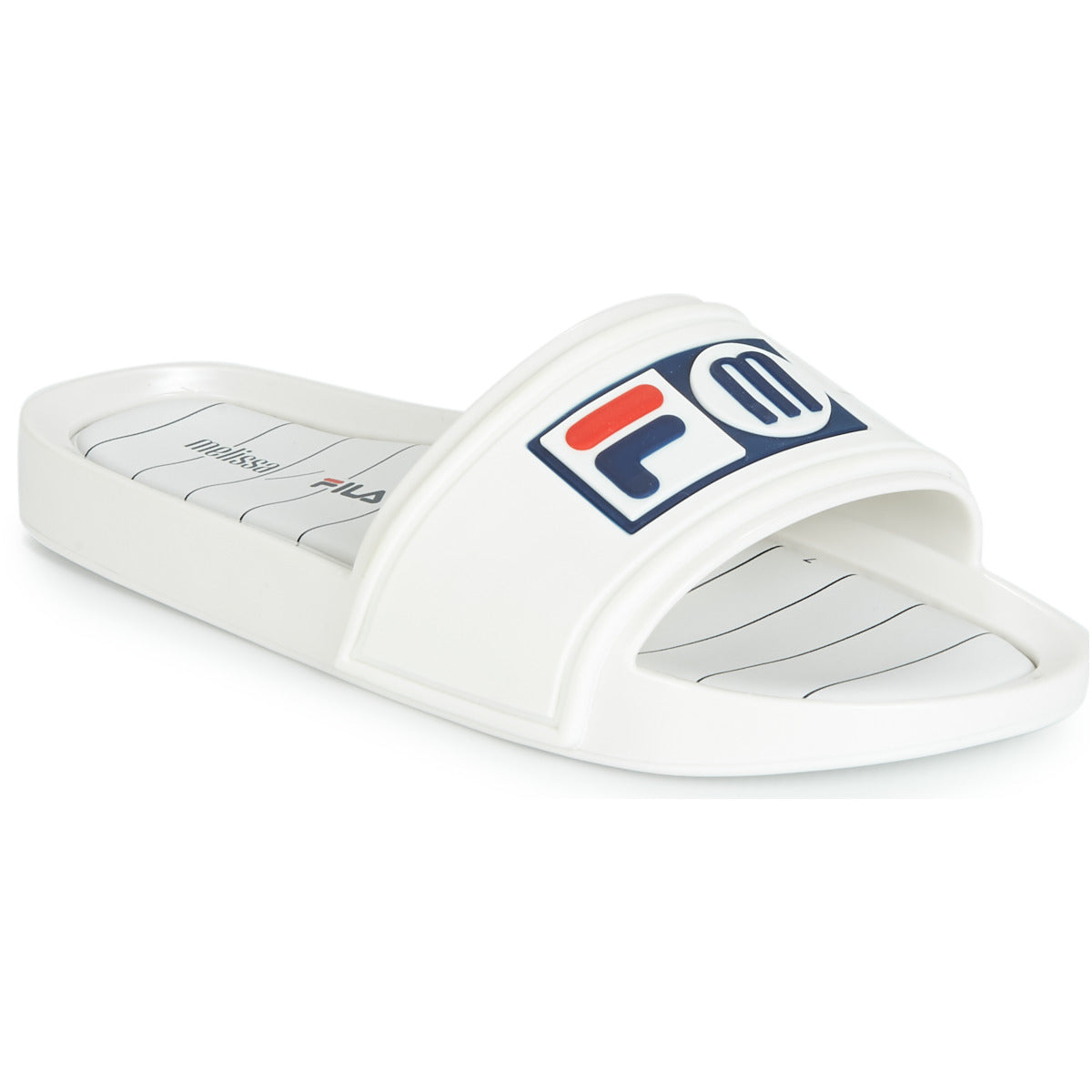 ciabatte Donna Melissa SLIDE + FILA Bianco