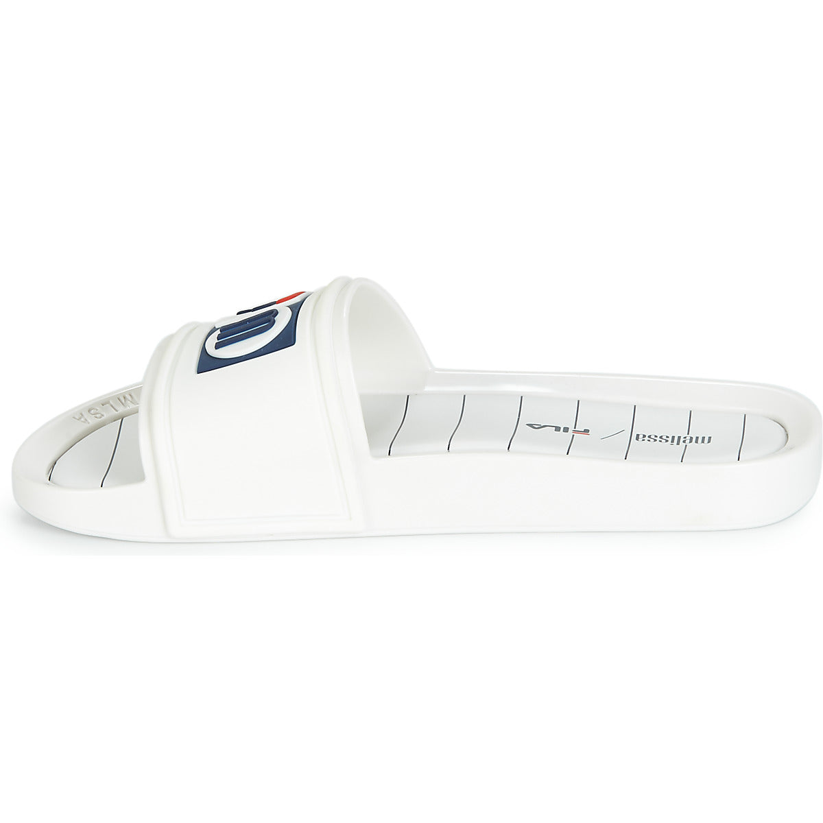 ciabatte Donna Melissa SLIDE + FILA Bianco