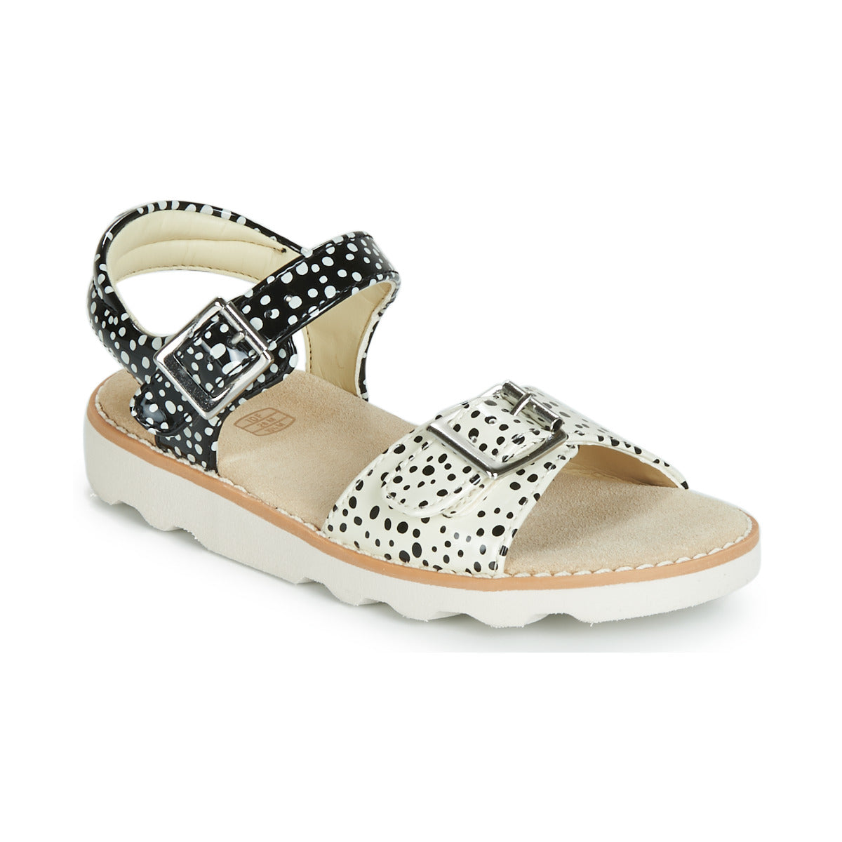 Sandali bambini ragazza Clarks Crown Bloom T Nero