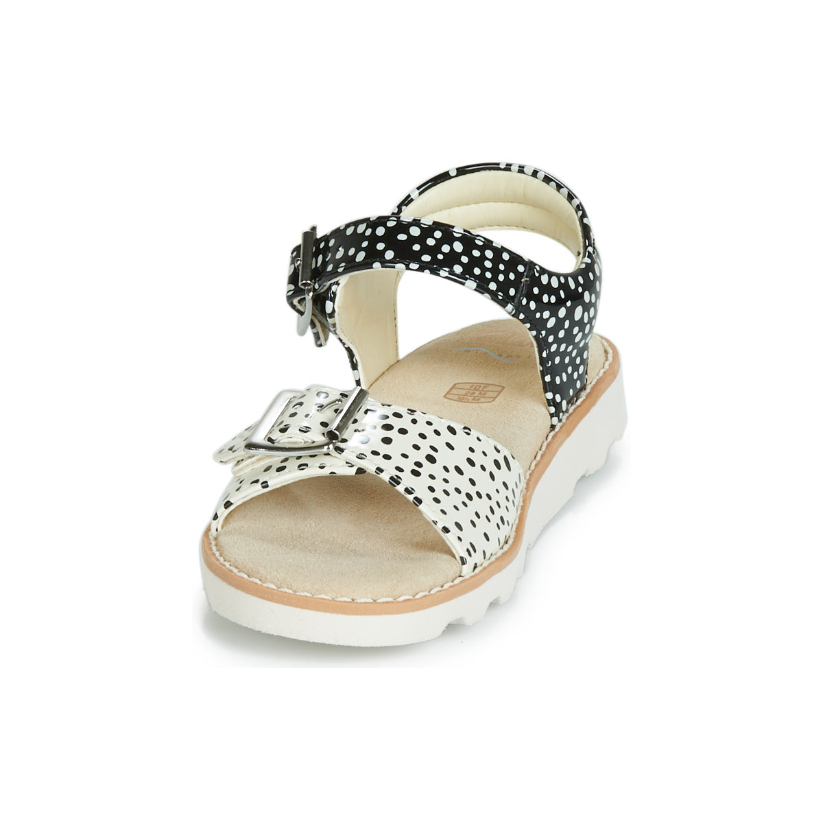 Sandali bambini ragazza Clarks Crown Bloom T Nero