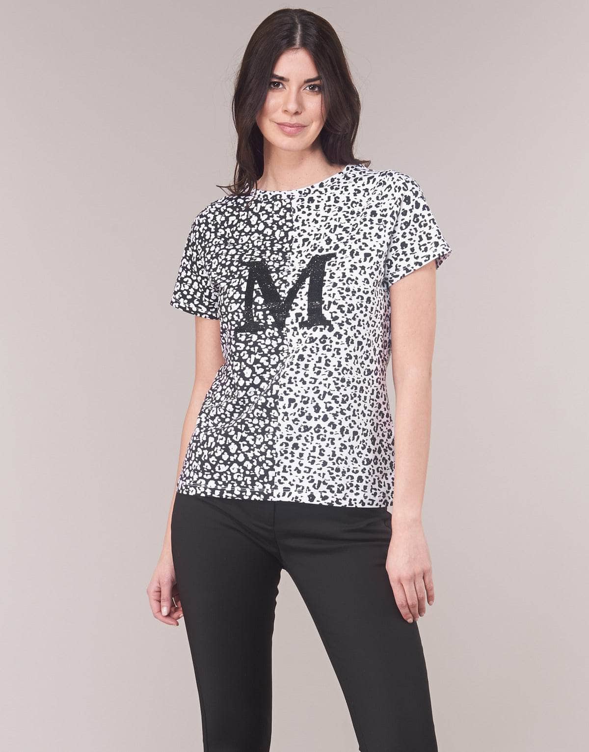 T-shirt Donna Marciano RUNNING WILD Nero