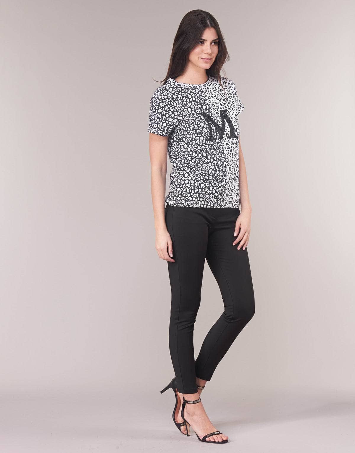 T-shirt Donna Marciano RUNNING WILD Nero