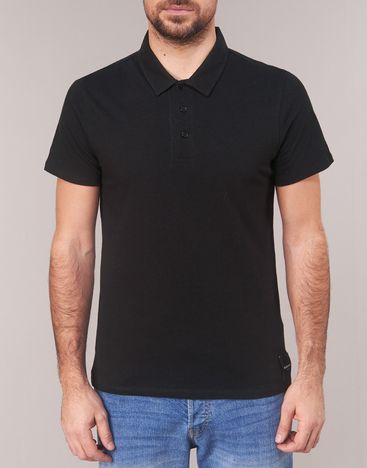 Polo Uomo Marciano S/S POLO Nero