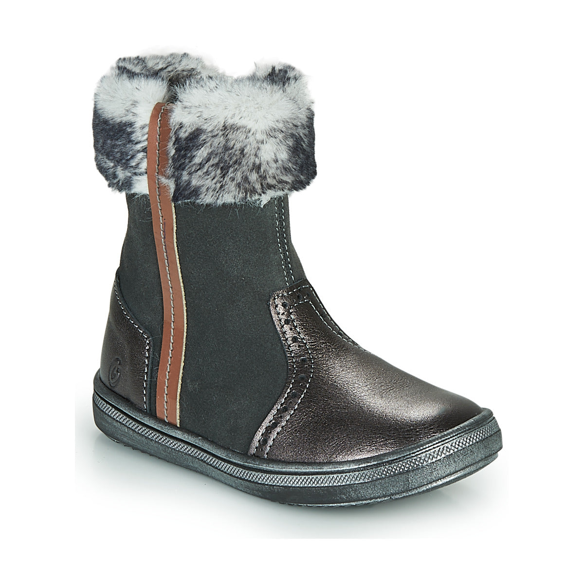 Stivaletti bambini ragazza GBB OZOE Grigio