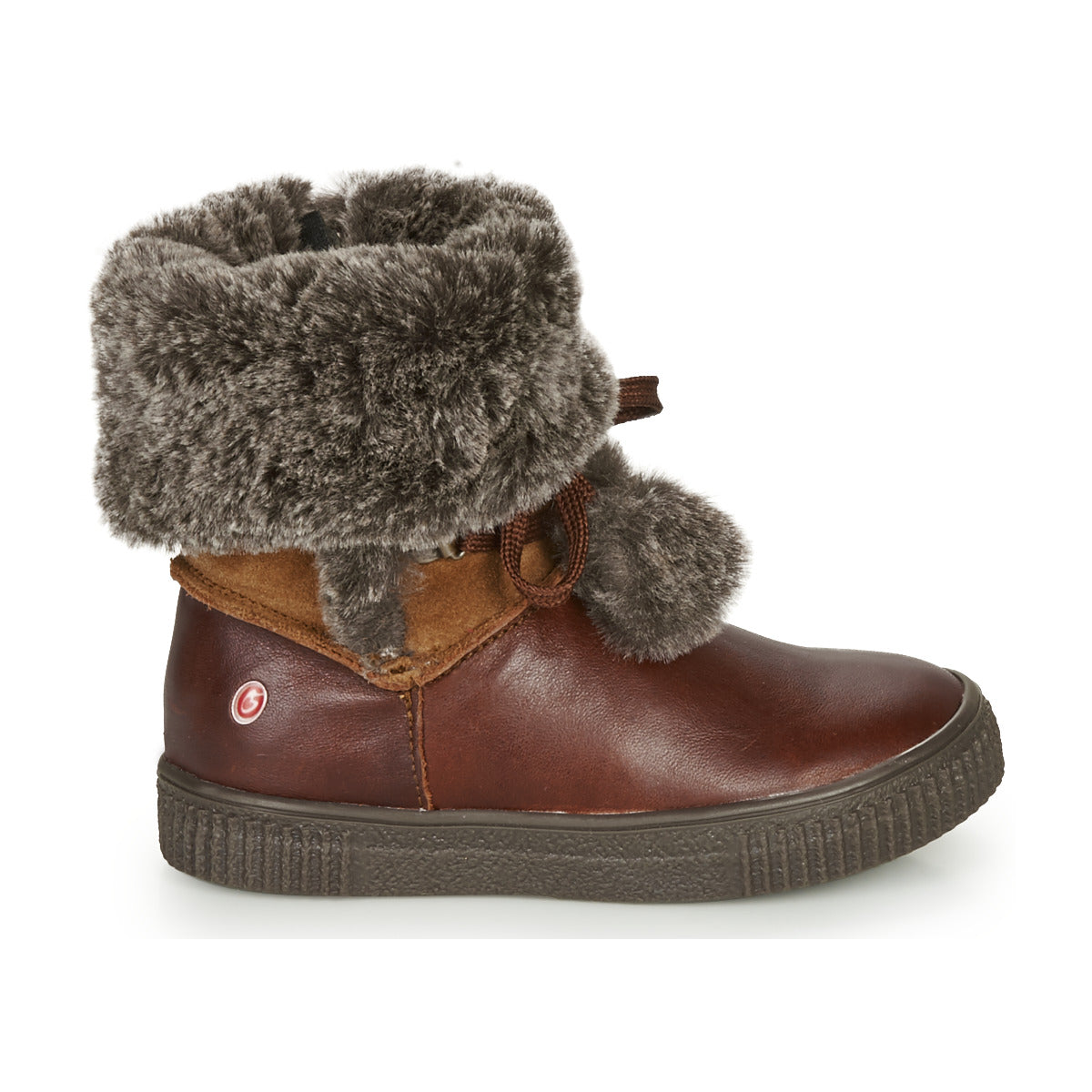 Stivaletti bambini ragazza GBB NOUSTIK Marrone