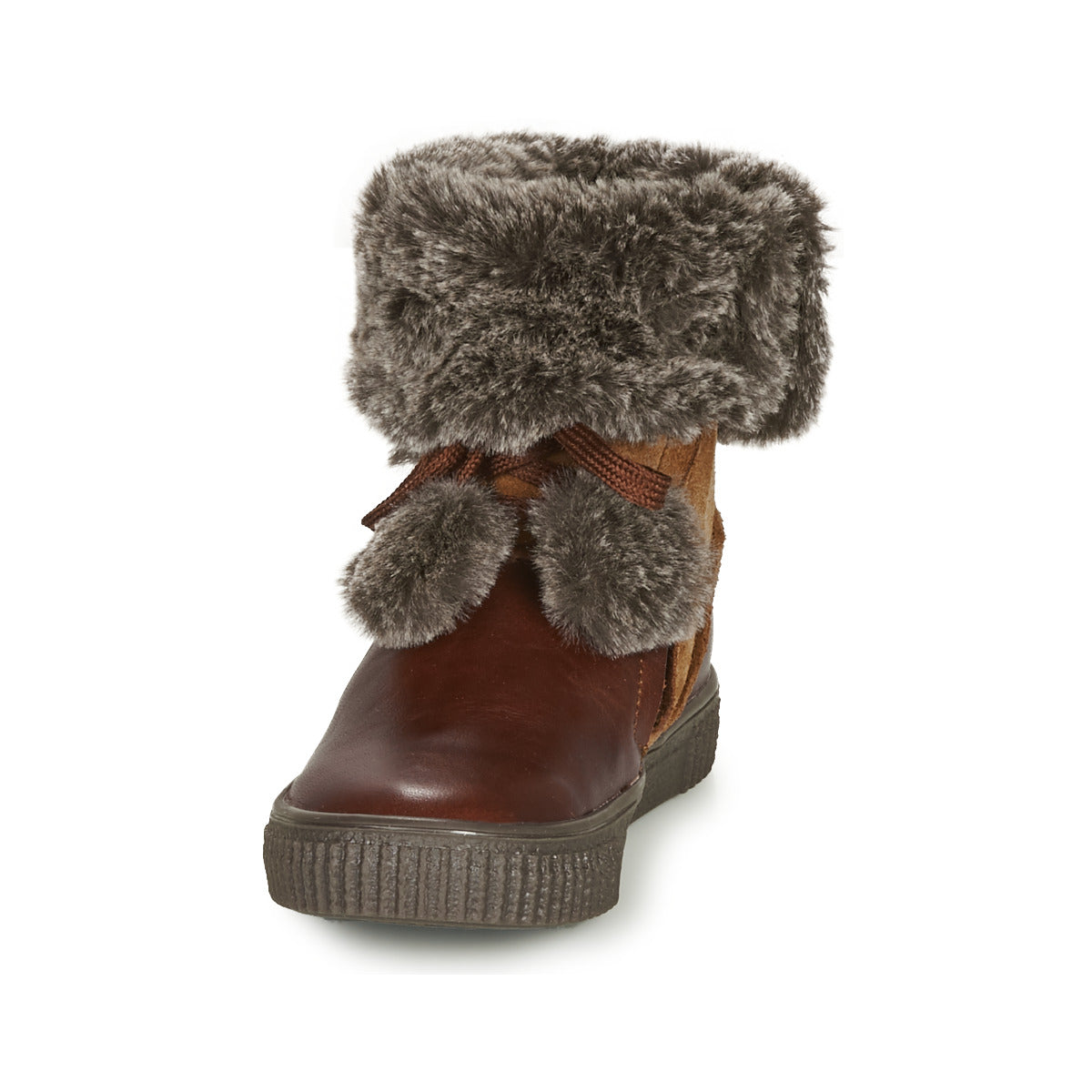 Stivaletti bambini ragazza GBB NOUSTIK Marrone