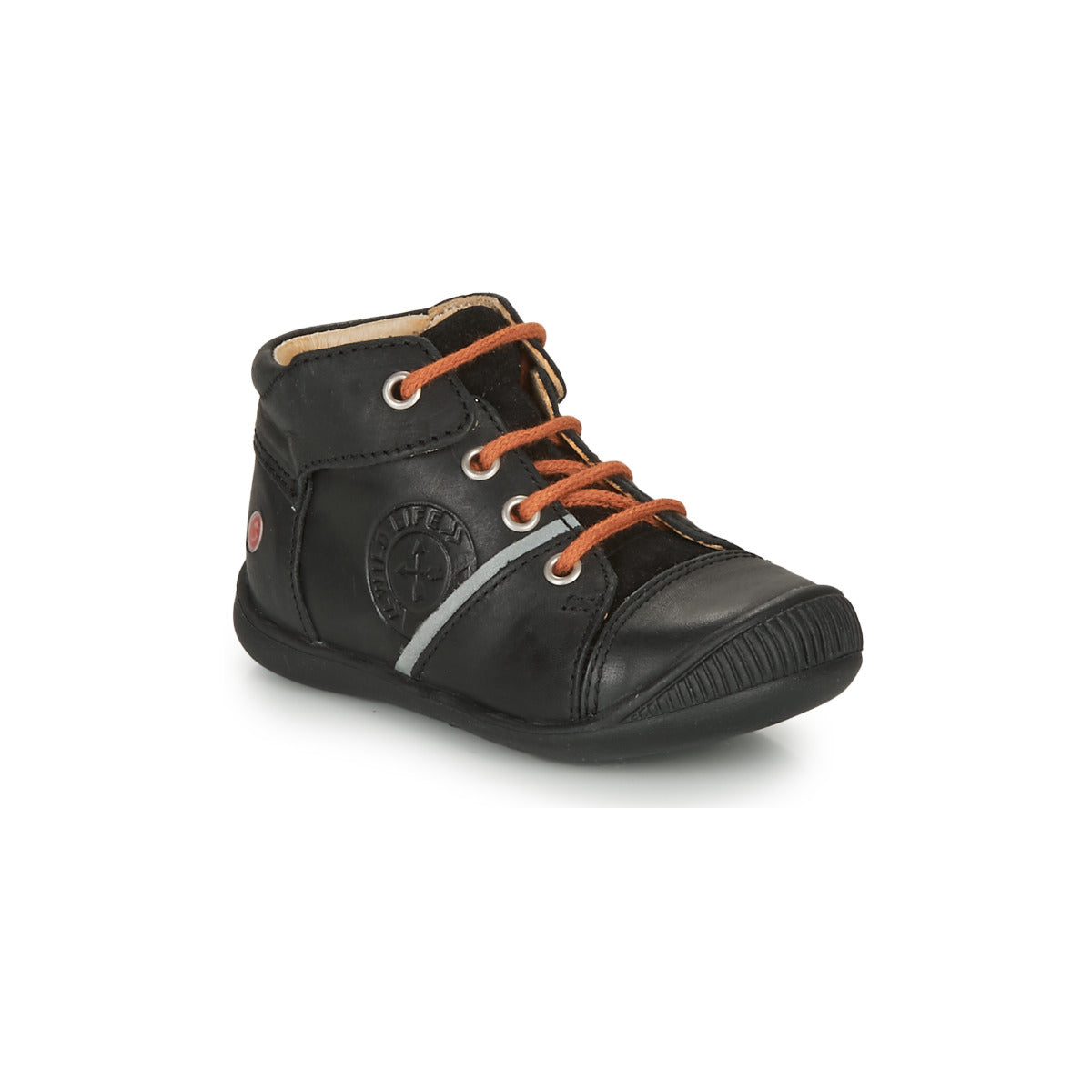 Stivaletti bambini ragazzo GBB OULOU Nero