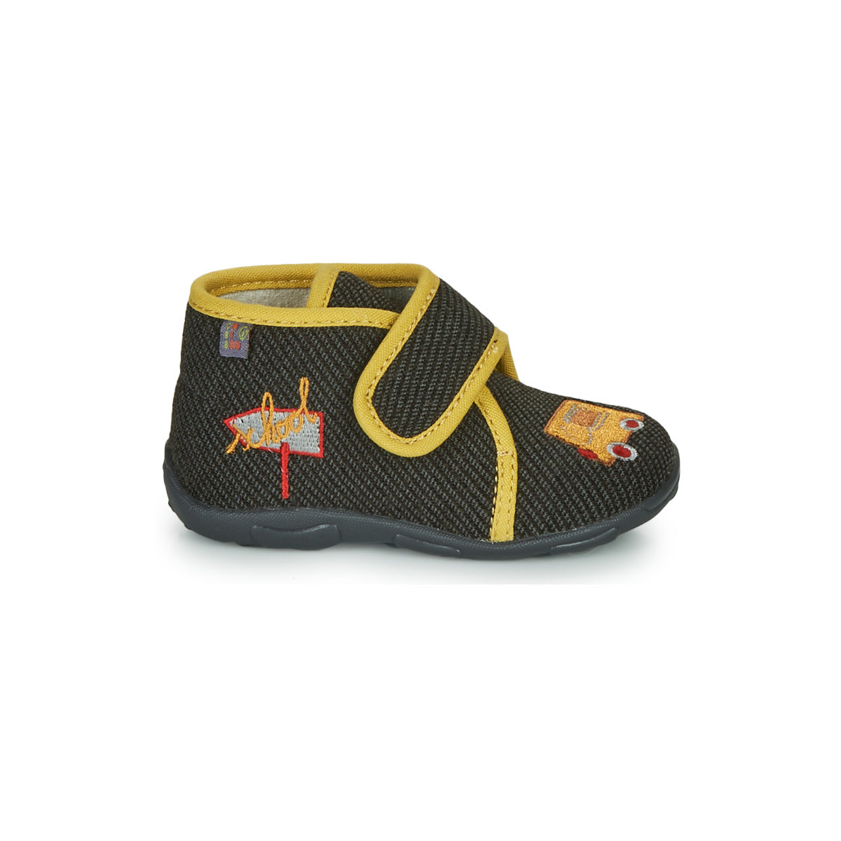 Pantofole bambini ragazzo GBB OKANDI Nero