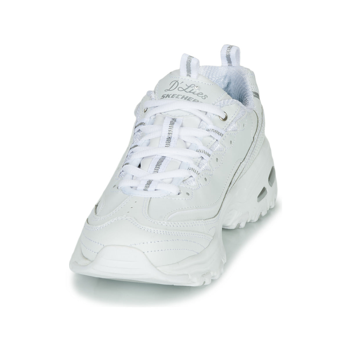 Sneakers basse Donna Skechers  D'LITES  Bianco