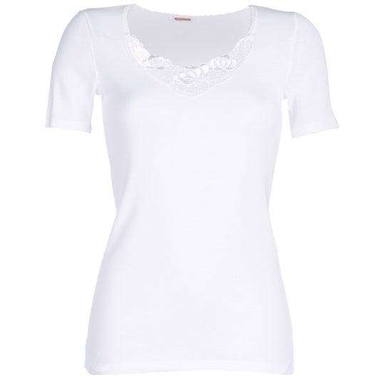 Maglietta intima Donna Damart CLASSIC GRADE 3 Bianco