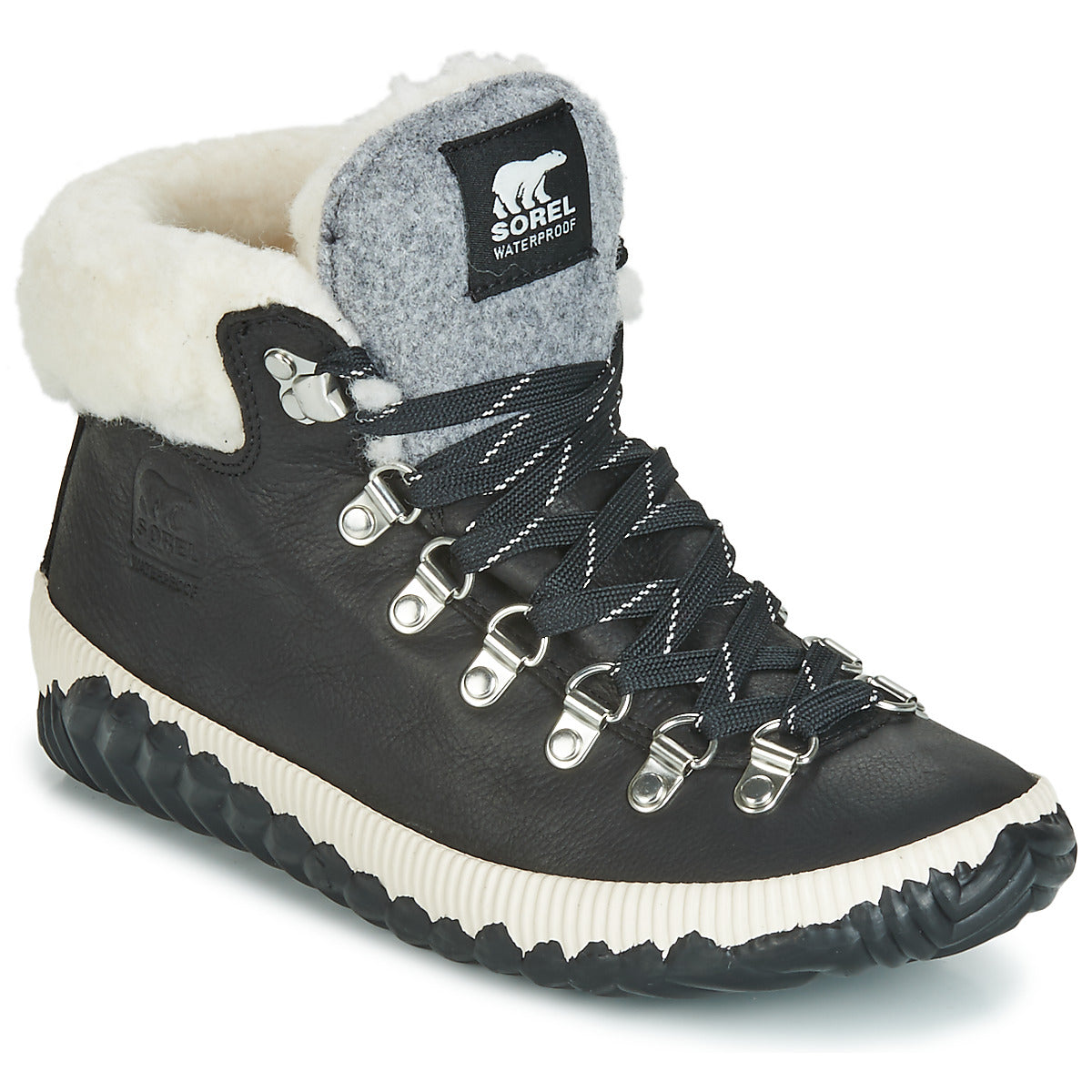 Stivaletti Donna Sorel OUT N ABOUT PLUS CONQUEST Nero