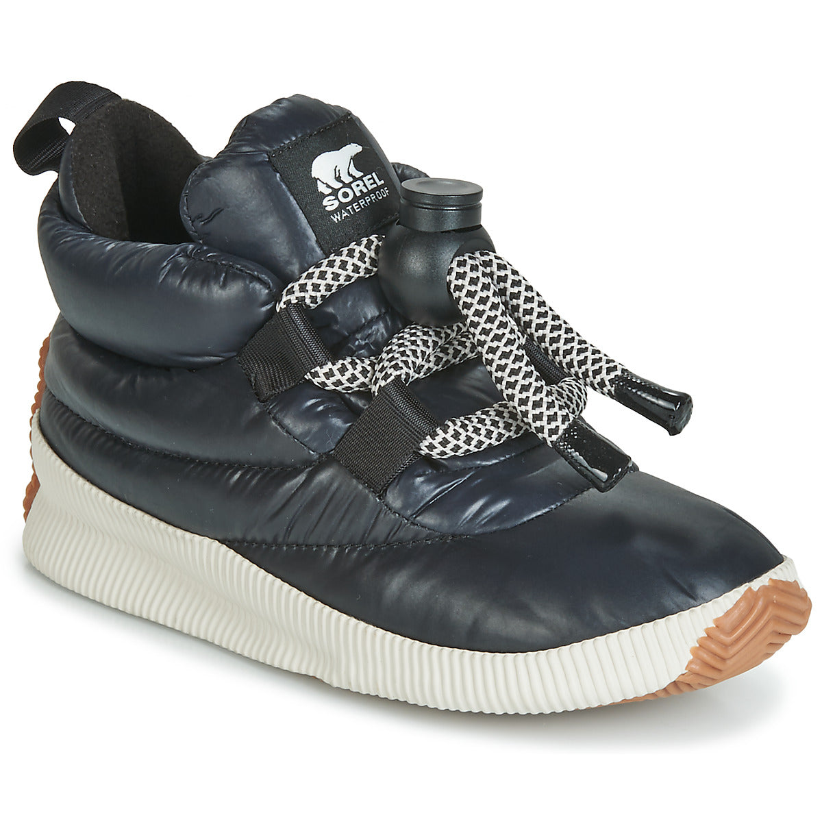 Stivaletti Donna Sorel  OUT N ABOUT PUFFY LACE  Nero